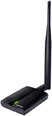 Adaptateur usb sans fil nets n150 haute puissance 500 mw avec antenne amovible