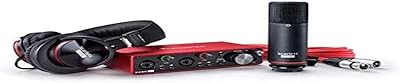 Interface usb foxrite scarlett studio solo et ensemble d'enregistrement pro tools (3e génération)