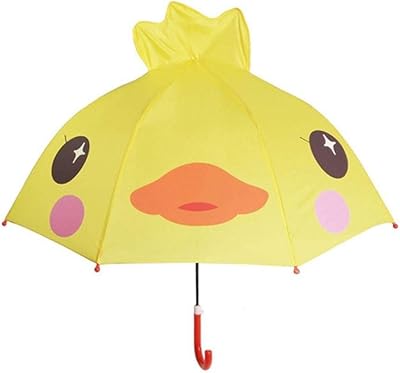 Un parapluie créatif avec un long manche 3d pour enfants, garçons et filles