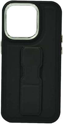 Housse de protection en cuir joy pour iphone 14 pro noir
