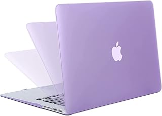 Coque rigide en caoutchouc mat iwinner compatible avec apple macbook air 13,3 pouces