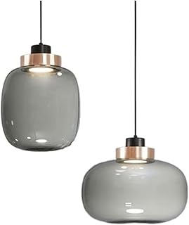 Lustre suspendu en cristal, lustre de plafond nordique, design décoratif en verre, chambre