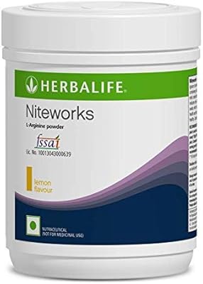 Herba life nutrition arginine night works poudre (citron, 300 g)