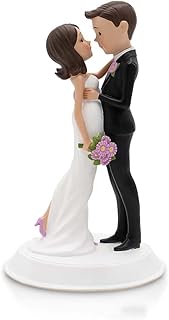 Ditan décoration de gâteau de mariage pour les mariés 6" x