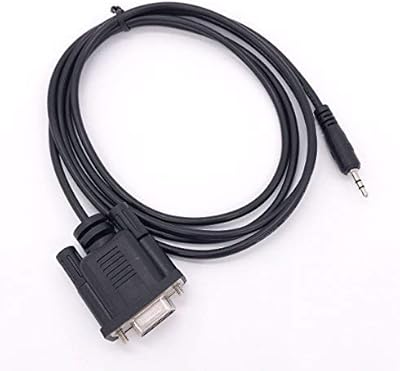 Câble de connecteur rs232 db9 femelle vers stéréo 2,5 mm pour câble