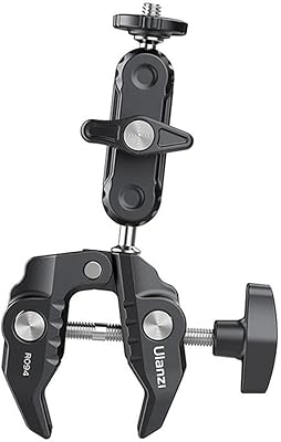 Clip de caméra multifonction ulanzi r094 avec pince c + bras
