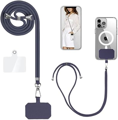 Lanière de téléphone, lanière tour de cou en nylon, dragonne porte-clés tour
