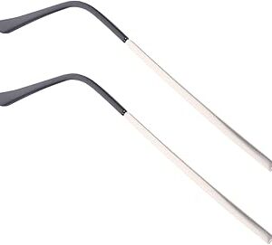 Bras de remplacement de lunettes jenny : 1 paire de lunettes en métal, bras de lunettes de remplacement, jambes de lunettes, réparation de lunettes de soleil. Électroménager, mode, beauté... Diaytar a tout en stock