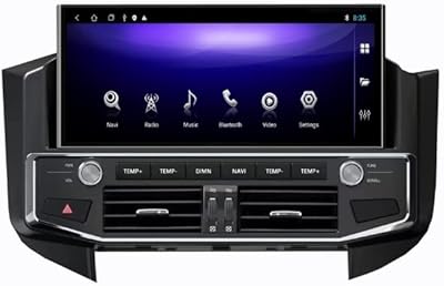 Écran stéréo de voiture winka pour mitsubishi pajero 2007 - 2020 avec système