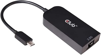 Adaptateur de câble ethernet 3d dogs cac-1420 usb 3.2 type a vers rj45