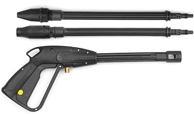 Pistolet de nettoyeur haute pression avec rallonge de 17" pour tuyau de nettoyeur haute pression avec adaptateur de montage m14 avec gâchette facile à tirer de 35", 4000 psi – Photo produit Dakar Sénégal – Livraison rapide Pistolet de nettoyeur haute pression avec rallonge de 17" pour tuyau de nettoyeur haute pression avec adaptateur de montage m14 avec gâchette facile à tirer de 35", 4000 psi. Diaytar : Connectez-vous aux meilleures offres