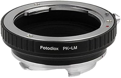 Adaptateur de monture d'objectif photodiox, objectif pentax k/pk pour appareil photo leica série