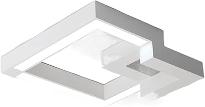Zoikom plafonnier, plafonnier led simple carré art lustre décoration intérieure pour salon salle à manger étude chambre lumière. Achetez en toute sérénité sur Diaytar