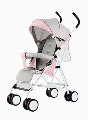 Poussette bébé nouveau-né pliable et portative légère amater, poussette bébé simple, poussette bébé à quatre roues. Diaytar : Connectez-vous aux meilleures offres