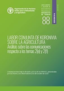 Conjoncture du travail de koronivia sur l'agriculture : analyse des communications concernant