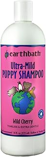 Shampoing pour chiots ultra doux earthpath, entièrement naturel, sans déchirure avec parfum