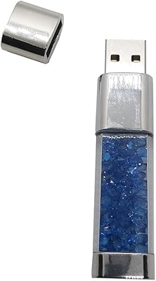 Clé usb imatic stylo métal blue diamond 32 go