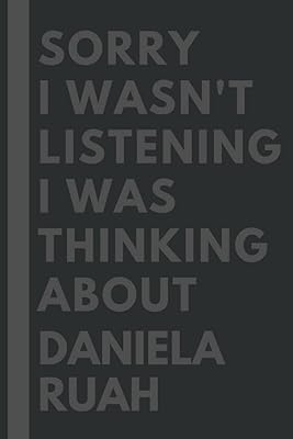 Désolé, je n'écoutais pas, je pensais à daniela ruah : carnet de composition