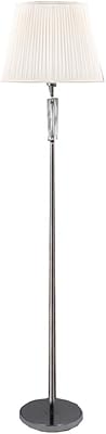 Lampadaires d'éclairage intérieur design moderne sur pied pour salon, lampadaire vertical plissé