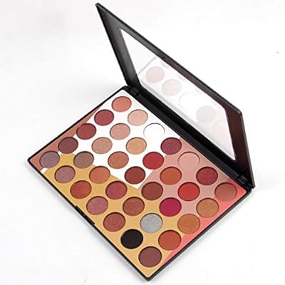 Palette de fards à paupières professionnelle miss rose avec 35 palettes