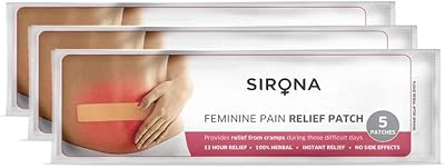 Patchs à base de plantes sirona pour soulager les douleurs menstruelles