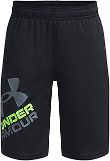 Short à logo imprimé under armour prototype 2.0 pour garçon