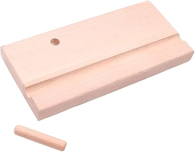 Support de piano à pouce en bois mbira, support d'instrument de musique