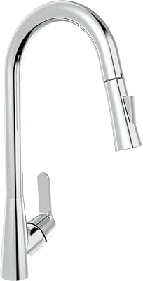 Mitigeur monocommande de lavabo claudi rak robinet extractible en céramique