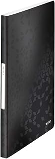 Livre de présentation litz wazz, format a4, 40 pochettes, noir
