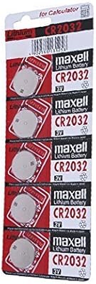 Mini pile au lithium ishield cr2032 3v (paquet de 5)