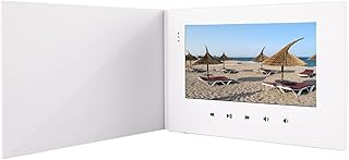 Carte vidéo lcd numérique logolic 10 pouces pour noël, anniversaire, carte de vœux et cadre photo (blanc). Diaytar : Faites des achats intelligents en quelques clics