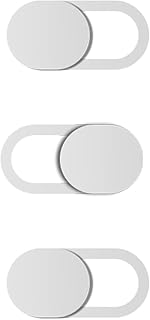 Couverture de webcam glissière fine pour téléphone tablette ordinateur portable paquet de 3
