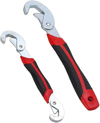 Jeu de 2 clés à molette amindz clé fourche simple pour 8-32 mm