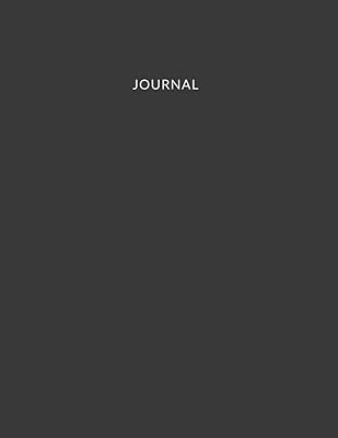 Journal : carnet d'écriture ligné grand format 200 pages a4 format