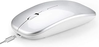 Souris sans fil rechargeable amater, bluetooth et usb 2,4 ghz double mode