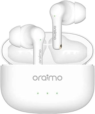 Écouteurs bluetooth sans fil oraimo avec suppression du bruit, autonomie de 36 heures