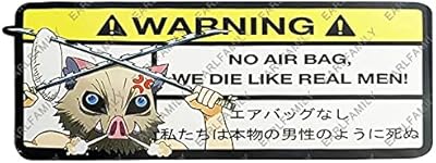 51 pouces dessin animé inosuke autocollant de voiture pour nous mourons
