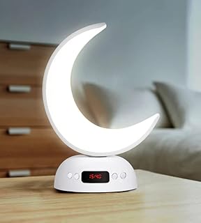 Showkah® sq-902 haut-parleur coran 7 couleurs led lampe de lune bureau avec fonction
