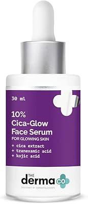 Sérum visage derma co 10 % cica glow avec acide tranexamique et acide