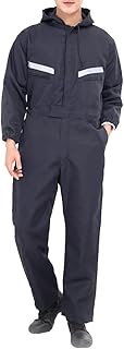 Sous-vêtements pour hommes, combinaison de travail haute visibilité, combinaison à capuche à manches