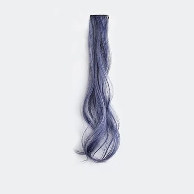 Extensions de cheveux à clips bleu daggnol