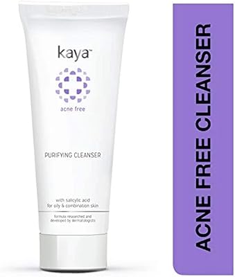 Nettoyant pour le visage sans acné kaya clinic, nettoyant pour le visage à