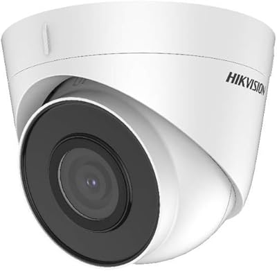 Caméra filaire hikvision 1080p fhd pixel 2mp ip dôme en plastique ds-2cd1323g0e-i (blanc)