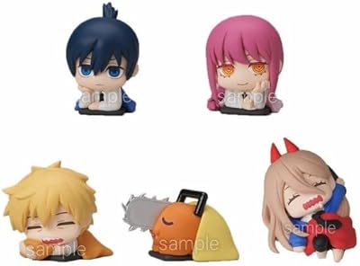 Saw man stasto stand stone onemutan sleepy head mini figurine mascotte pochita denji
