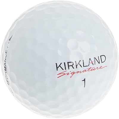 Balles de golf kirkland signature 50 - qualité aaaaa - recyclées (utilisées)
