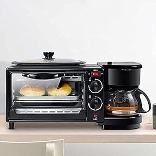 Machine à petit-déjeuner 3 en 1 g storm avec mini four électrique, poêle