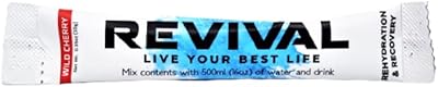 Poudre d'électrolytes à séchage rapide revival - vitamine c, b1, b3, b5, b12