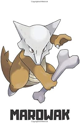 Marowak : carnet pokémon, carnet marowak, pokémon go, idéal pour les enfants, journal