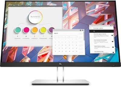 Moniteur led ips hp elite display e24 g4 24 pouces, fhd 1920 x