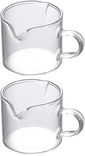 Pichet mousseur à lait en verre arabest avec verre doseur, café au lait